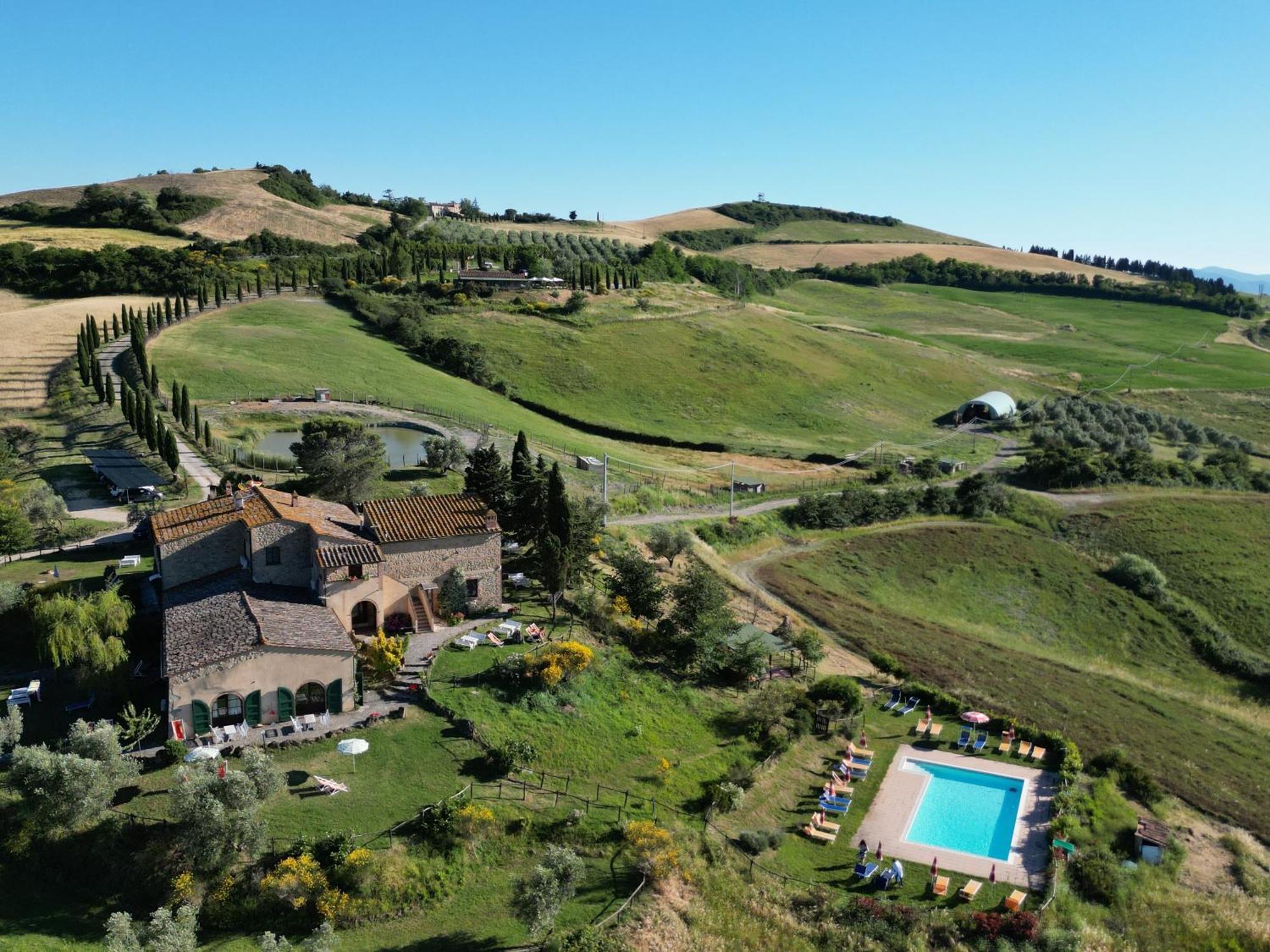 Agriturismo Villa Felice Volterra Exterior foto